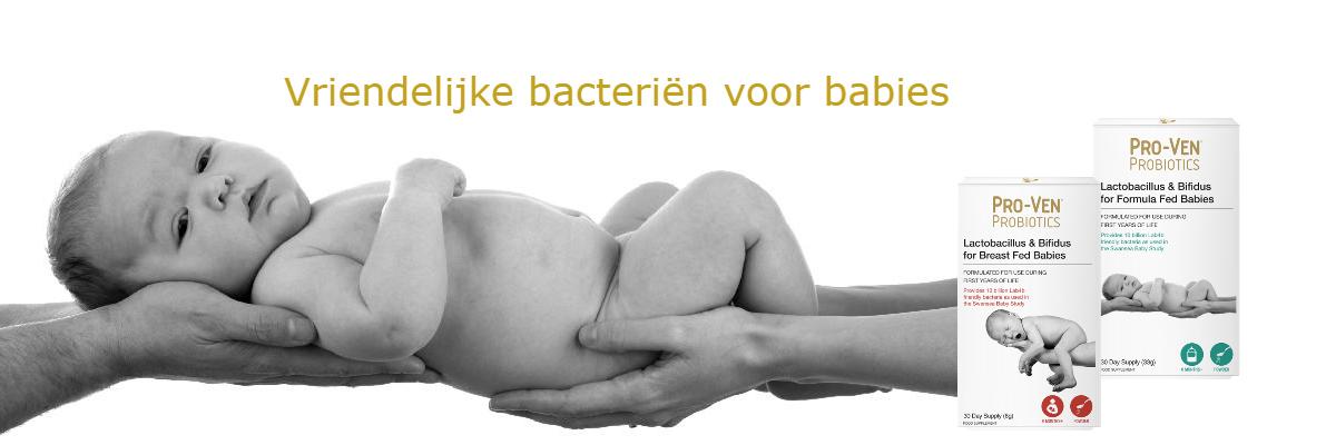 vriendelijke bacteriën voor babies borstvoeding en flesvoeding